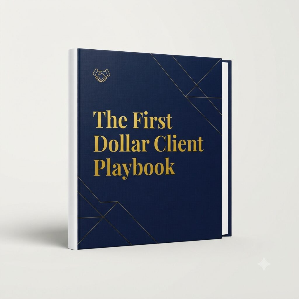 The First Dollar Client Playbook cover