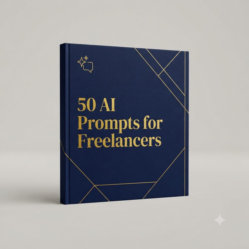 50 AI Prompts for Freelancers cover