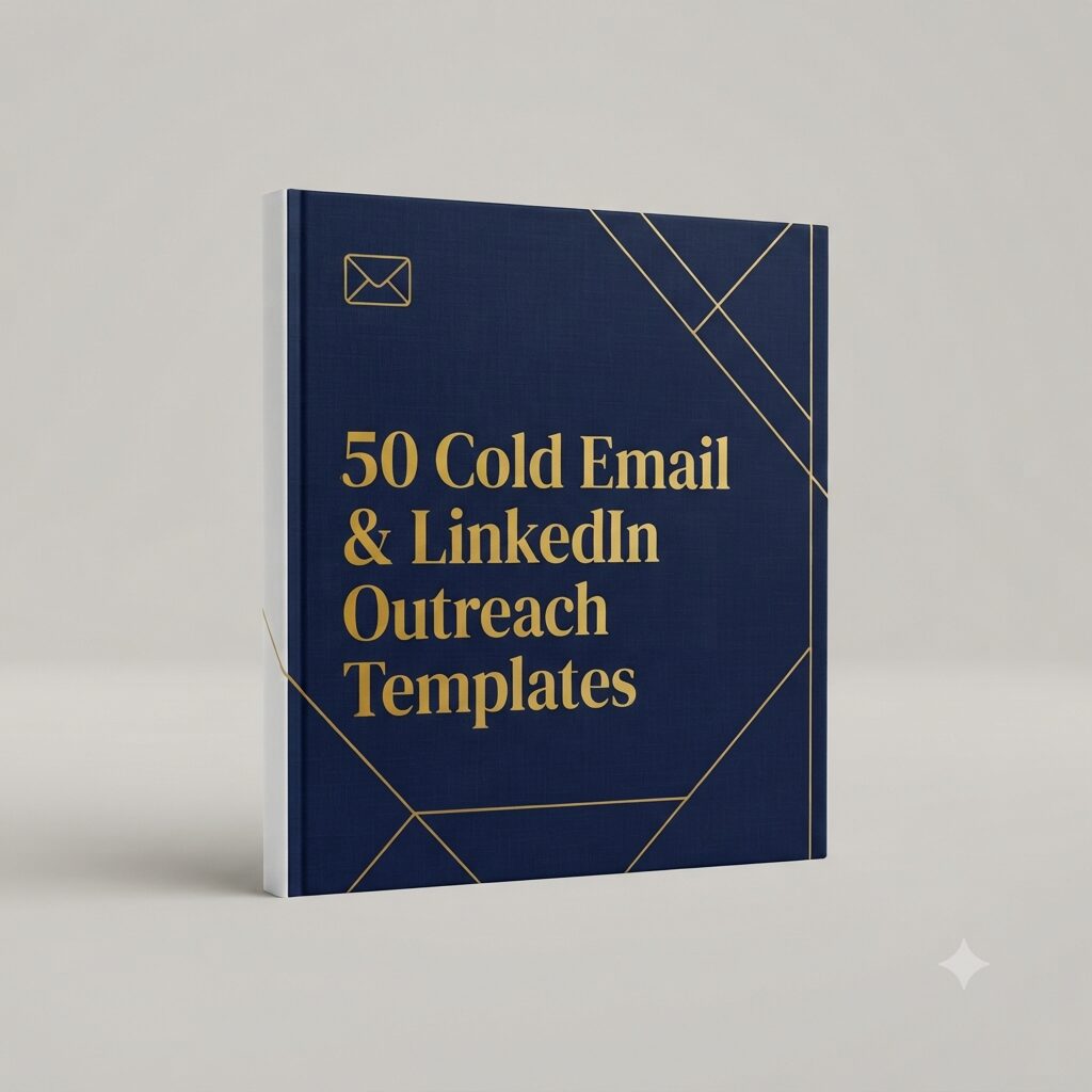 50 Cold Email & LinkedIn Outreach Templates cover