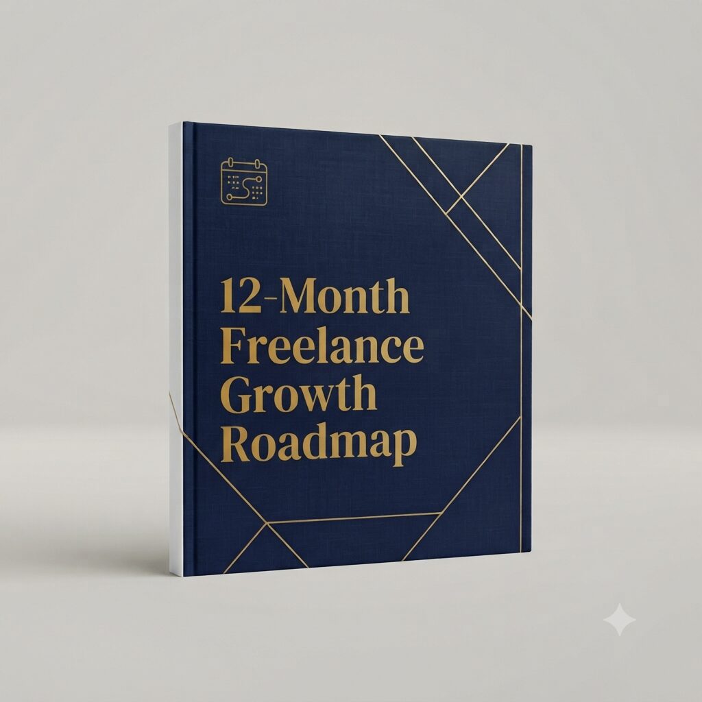12-Month Freelance Growth Roadmap cover